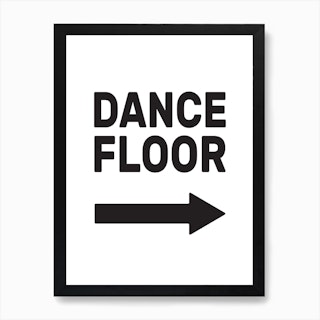 Dance Floor Art Print