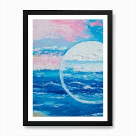 Full Moon In The Sky Art Print