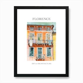 Florence Travel And Architecture Poster 1 Art Print