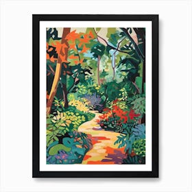 Birmingham Botanical Gardens Usa Painting 7 Art Print