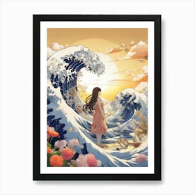 Great Wave 7 Art Print