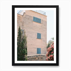 Blue Windows in Eivissa // Ibiza Travel Photography Art Print