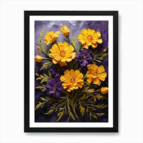 Rustic Flowers 6 30x40in 9000x12000px 66 Art Print