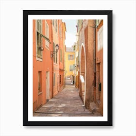 The Colors Of Menton Art Print