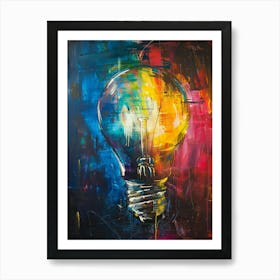 Light Bulb 12 Art Print