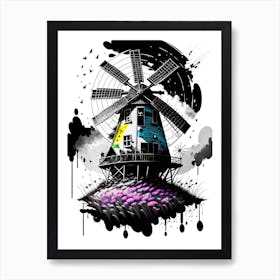 Windmill 2 Art Print