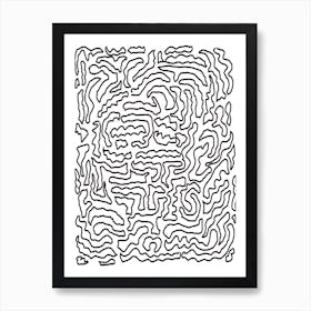 Brain Art Print