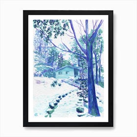 Winter Art Print