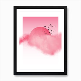 Pink Sunshine Art Print