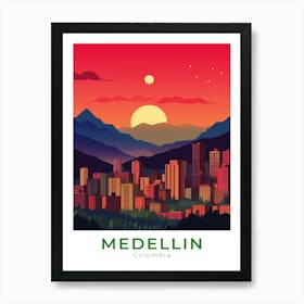 Colombia Medellin Travel 1 Art Print