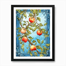Apples Illustration 1 Art Print