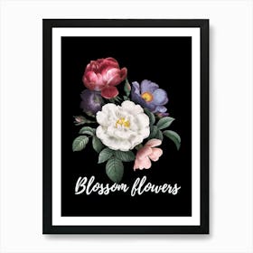 Blossom Flowers Art Print