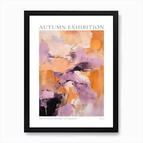 Autumn Exhibition Modern Abstract Poster 21 Art Print