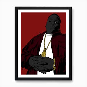 Notorious Big Biggie II Art Print