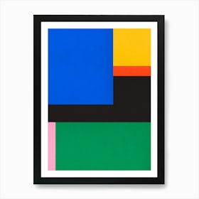 Colorful composition 2 Art Print