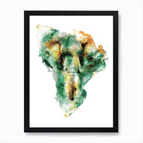 Elephant Art Print