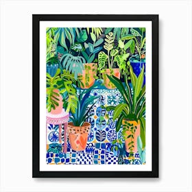 Tropical Garden 24 Art Print