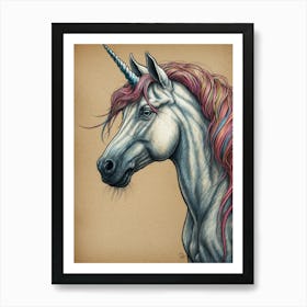 Unicorn Art Print