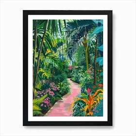 Barbican Conservatory London Parks Garden 1 Painting Art Print