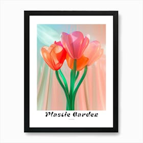 Dreamy Inflatable Flowers Poster Cyclamen 1 Art Print