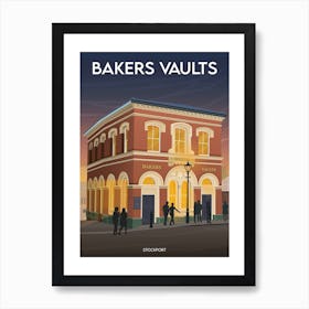 Bakers Vaults Stockport Art Print