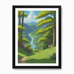 Trees And Waters 2 Art Print