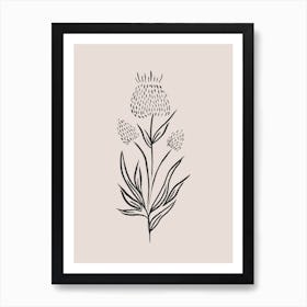 Bulb Flower Bunch Art Print