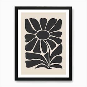 Abstract Botanical No 1495 Poster