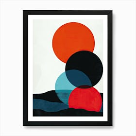 Abstract Minimalism, Mid Centure Art Print