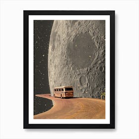 Moon Adventure Art Print