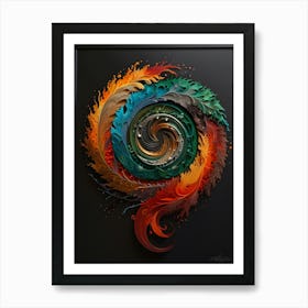 Spiral Art Art Print