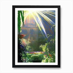 Phipps Conservatory And Botanical Gardens, Usa Classic Painting Art Print