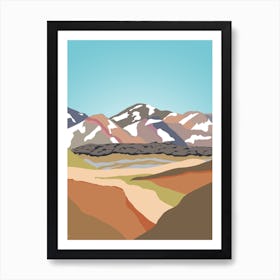 Laugavegur Trail, Iceland Art Print