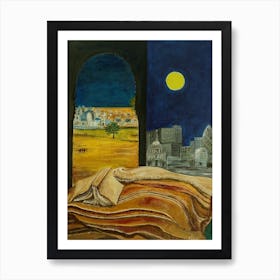 Living Room Wall Art, London At Night, Africa, Magic of Books Art Print