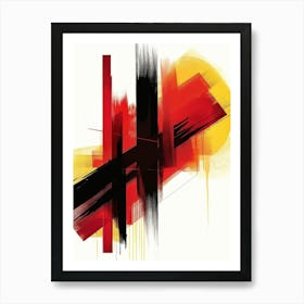 Abstract Painting 1918 Art Print