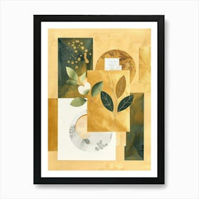 Gold Leaf 19 Art Print