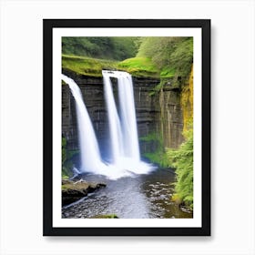 Sgwd Yr Eira, United Kingdom Majestic, Beautiful & Classic (3) Art Print