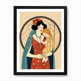 Mother And Child 1 Art Print