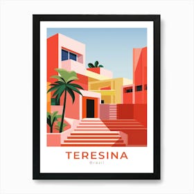 Brazil Teresina Travel Art Print