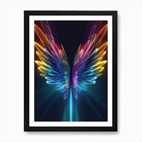 Angel Wings 1 Art Print