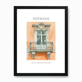 Potsdam Travel And Architecture Poster 1 Art Print