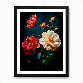 Peonies 11 Art Print