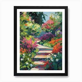 Monets Garden Usa Painting 2 Art Print