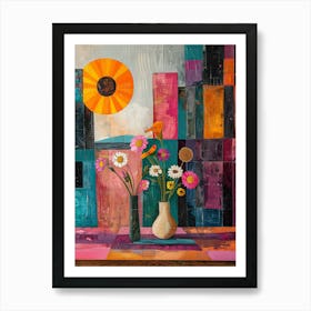 Flowers In Vases Art Print