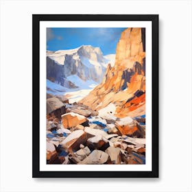 Mount Whitney Usa 2 Mountain Painting Art Print