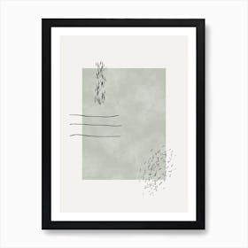 Lines And Pattern Art Print