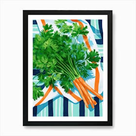 Parsley Summer Illustration 2 Art Print