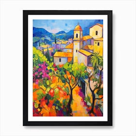 Ravello Italy 4 Fauvist Painting Art Print