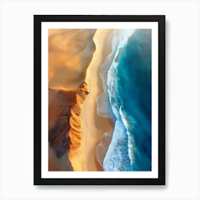 Namibia Beach Art Print