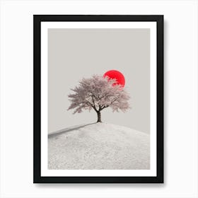 Cherry Blossom Tree 8 Art Print